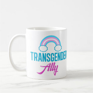 Caneca De Café Aliado do Transgender