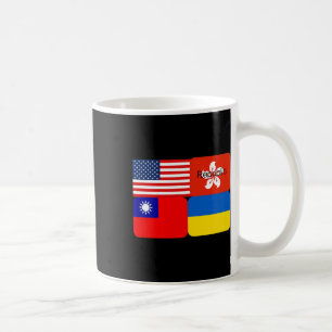 Caneca De Café Aliança Liberdade EUA Hong Kong República Taiwan U