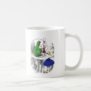 Caneca De Café Alice e Caterpillar