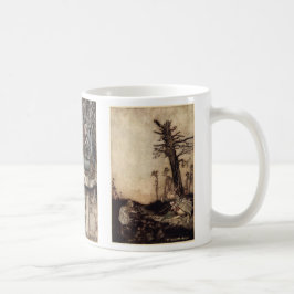 Caneca De Café Alice no copo de café do país das maravilhas