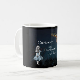 Caneca De Café Alice no País das Maravilhas Papais noeis de Nata