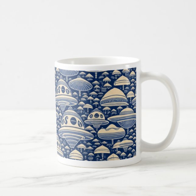 Caneca De Café Alien Invasion Mug (Direita)