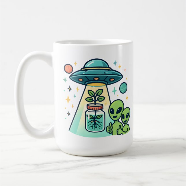 Caneca De Café Alien Propagation Encounter (Esquerda)