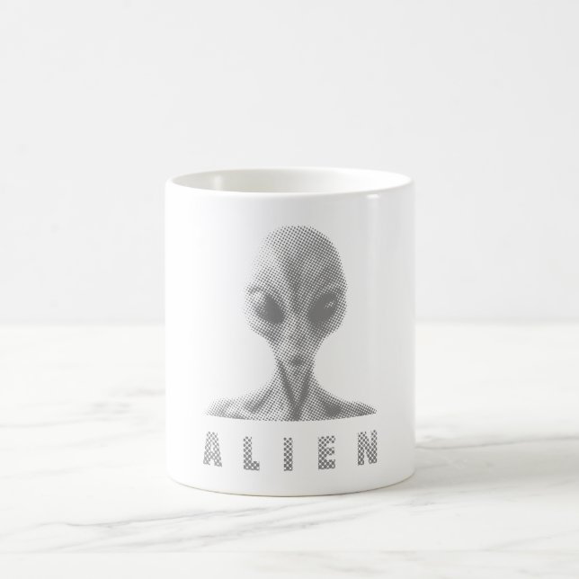 Caneca De Café Alienígena (Centro)