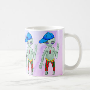 Caneca De Café Alienígena