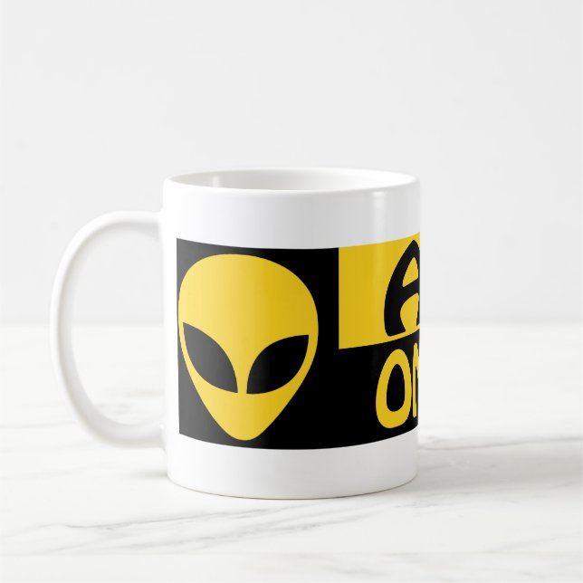 CANECA DE CAFÉ ALIENÍGENA AO CONSELHO (Esquerda)