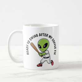 Caneca De Café Alienígena de beisebol