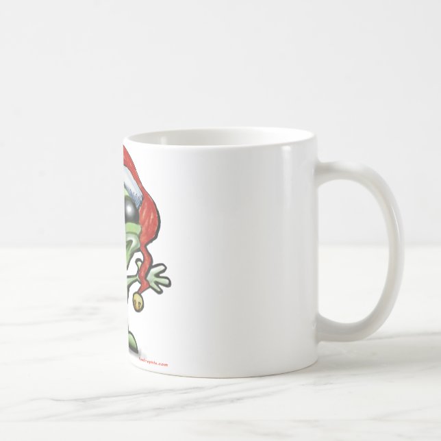 Caneca De Café Alienígena Natal (Direita)