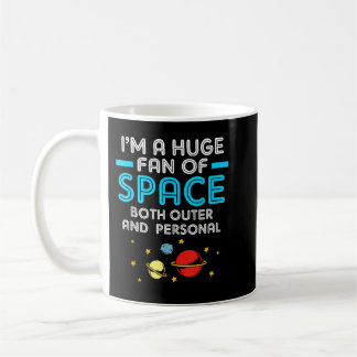 Caneca De Café Alienígena Sou Um Grande Ventilador De Espaço Tant