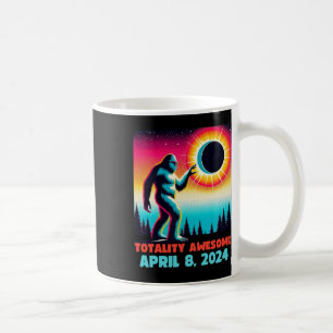 Caneca De Café Alienígena Total de Eclipse Solar 4.08.2024 Roupa