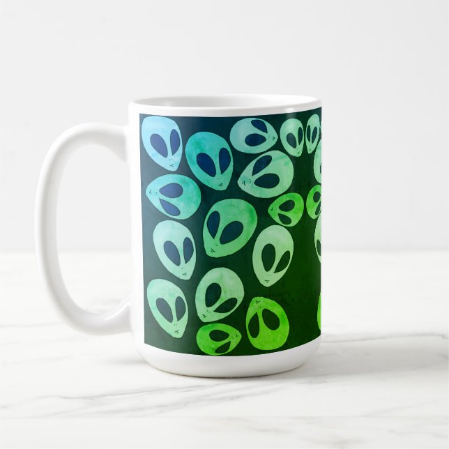 Caneca De Café aliens (Esquerda)