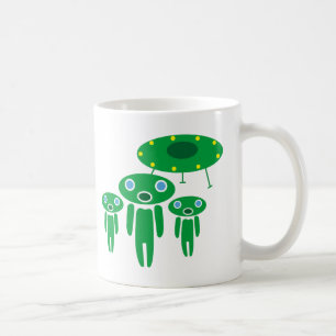 Caneca De Café Aliens de chegada