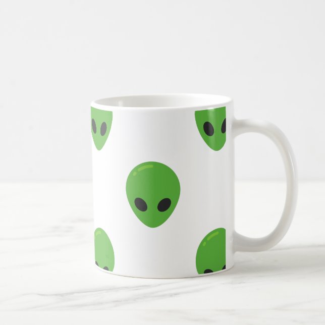 Caneca De Café aliens emoji (Direita)