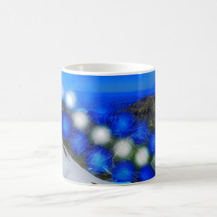 Caneca De Café Aliens na arte das montanhas