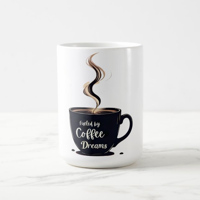 Caneca De Café Alimentado pelo Café Sonha com Mug Estudante (Centro)