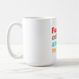 Caneca De Café Alimentado por Café e Pronto para Ensinar –