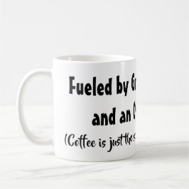 Caneca De Café Alimentados por Grudges, F-Bombas e Ego Superdimen