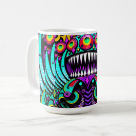Caneca De Café Alimentando as Guerras da Arte - Ken Gage Art