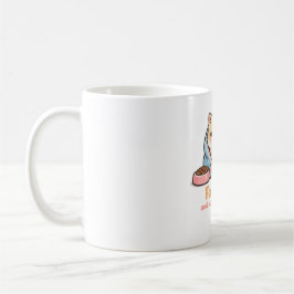 Caneca De Café Alimente-me e Deixe-me Sozinho Gato Sonolento Engr