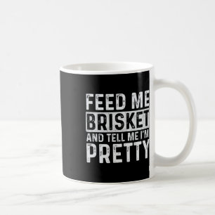 Caneca De Café Alimente-me no soquete - Churrasco Pitmaster sobre