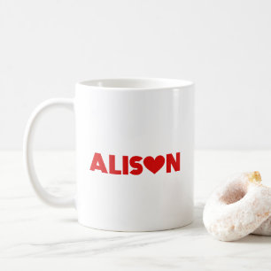 Caneca De Café Alison Love