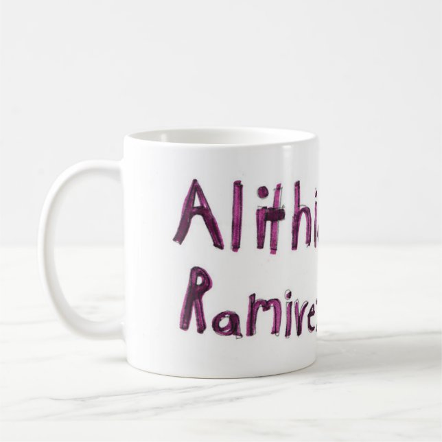 Caneca De Café Alithia Ramirez Coffee Mug (Esquerda)