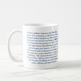 Caneca De Café Alki Point Lighthouse, Seattle Washington Mug