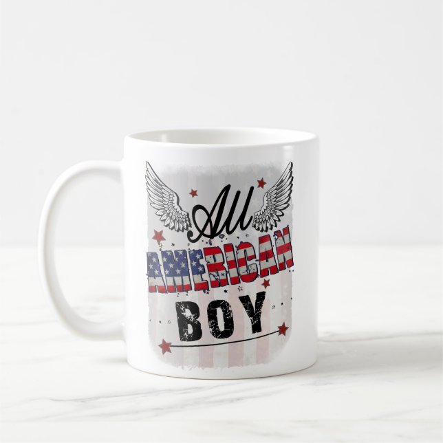 Caneca De Café All American Boy (Esquerda)