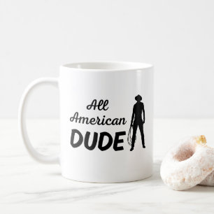 Caneca De Café All American Dude 4 de julho América
