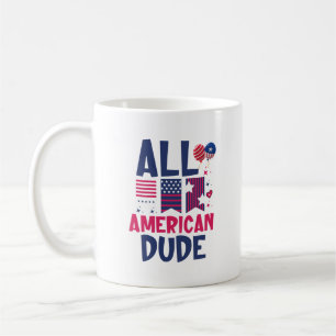 Caneca De Café All American Dude-96993