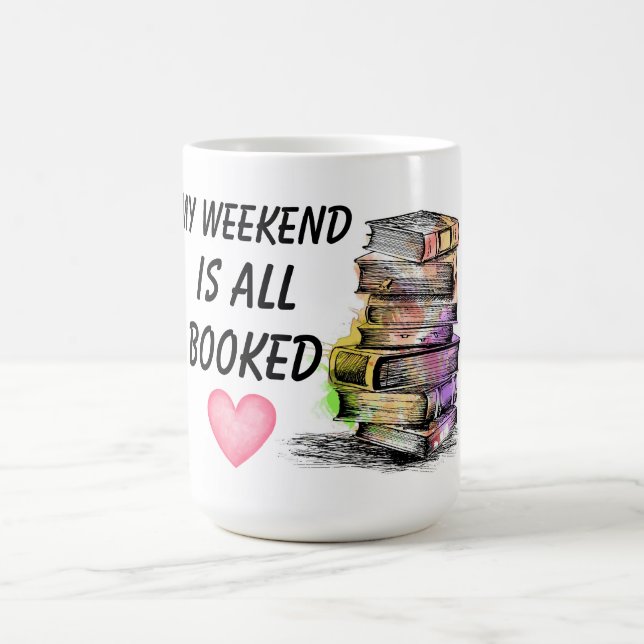 Caneca De Café All Booked  (Centro)