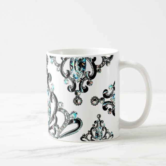 Caneca De Café "All Tiara" MÚG CAFÉ de Dois Tons (Direita)