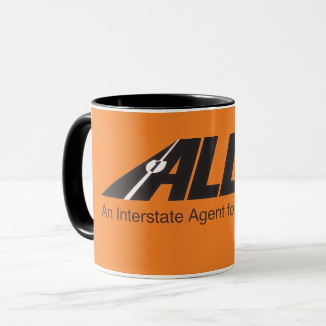 Caneca de Café Allied Van Lines (Frente Esquerda)