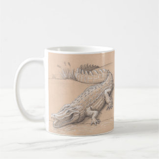 Caneca De Café Alligador de Destaque Comum