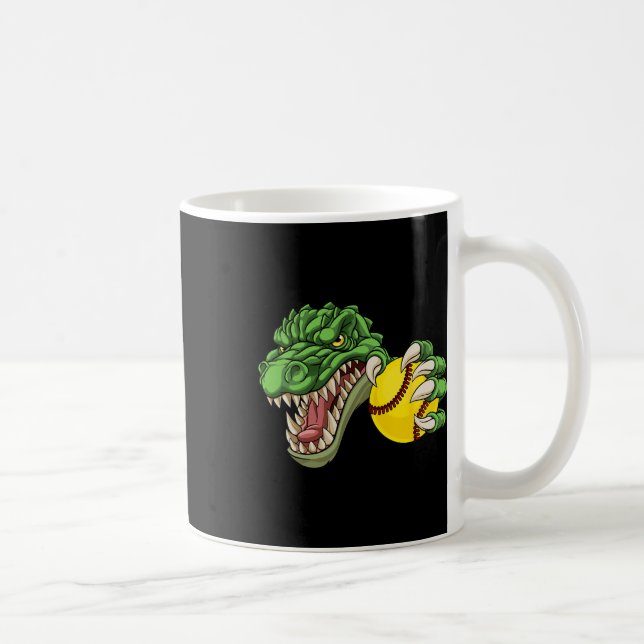 Caneca De Café Alligator Crocodile Dinosaur Softll Character  (Direita)