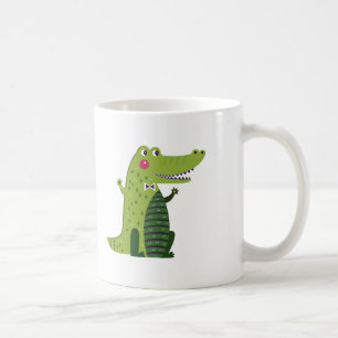 Caneca De Café Alligator Cute Coffee Mug