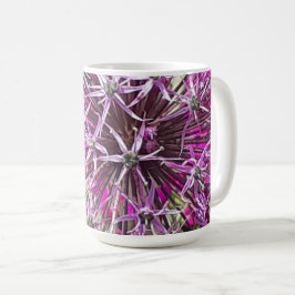Caneca De Café Allium & Flowers de Verão