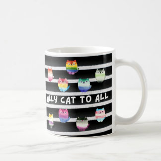 Caneca De Café Ally Cat Para Todos