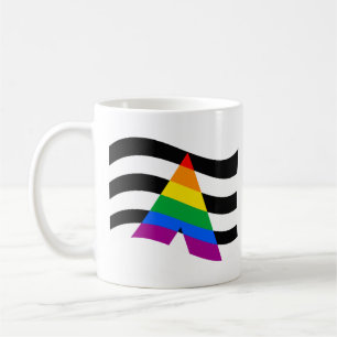 Caneca De Café Ally Pride T-Shirt