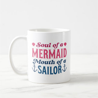 Caneca De Café Alma De Uma Boca De Sereia De Um Marinheiro