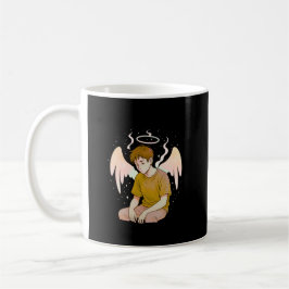 Caneca De Café Alma Drenada • Estética de Aura de Exaustão Espiri
