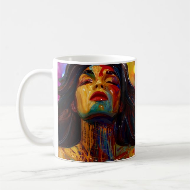 Caneca De Café Alma vívida (Esquerda)