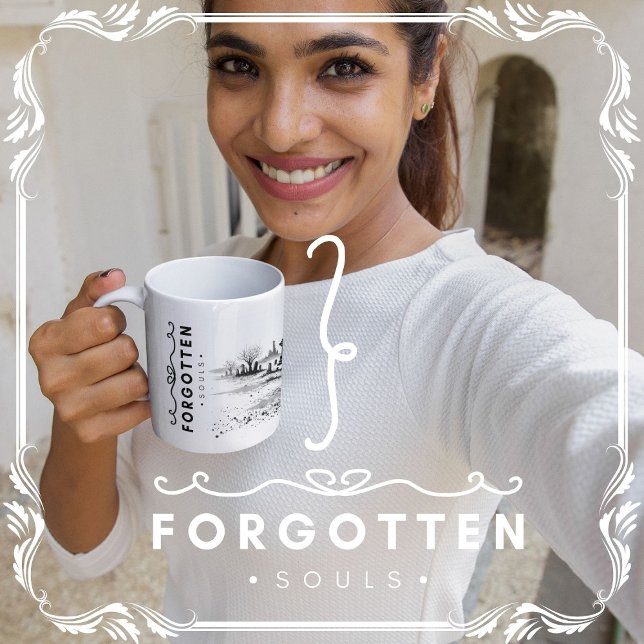 Caneca De Café Almas Esquecidas (Forgotten Souls cover from The Beekeeper Store)