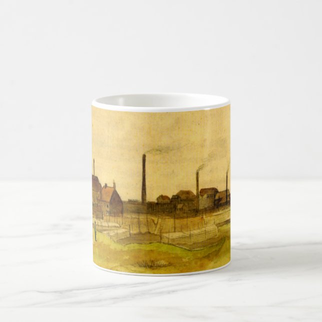 Caneca De Café Almina na Borinagem por Vincent van Gogh (Centro)