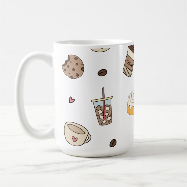 Caneca De Café Almofada decorativa coffee lovers  (Esquerda)