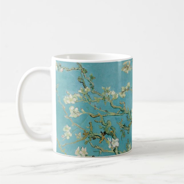Caneca De Café Almond Blossoms por Vincent van Gogh (Esquerda)