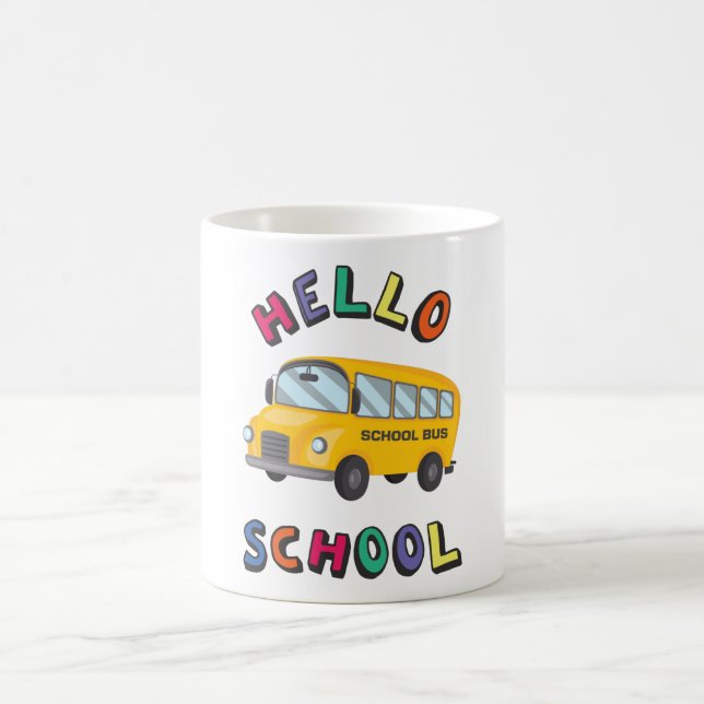 Caneca De Café Alô Escola (Centro)