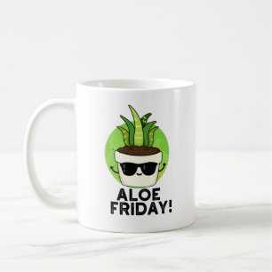Caneca De Café Aloe Friday Cute Aloe Vera Plant Pun
