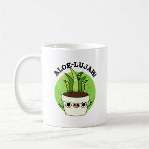 Caneca De Café Aloe-Llujah Cute Aloe Vera Pun