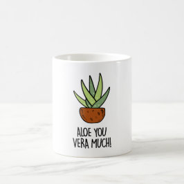 Caneca De Café Aloe Vera